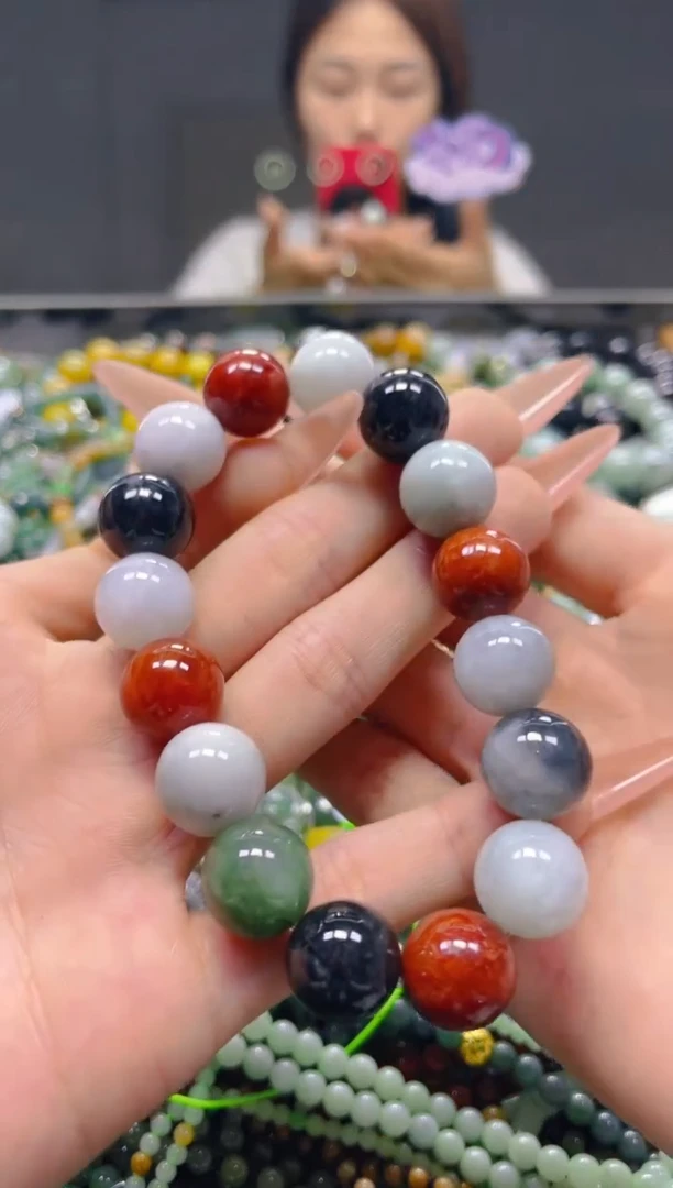 颈饰未镶嵌翡翠13MM