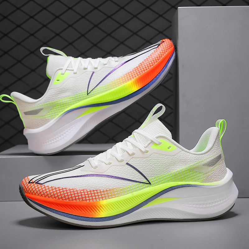 赤兔7PRO减震跑步鞋男春夏中大童碳板竞速马拉松学生田径儿童跑鞋