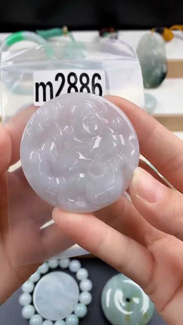 颈饰未镶嵌翡翠天然翡翠吊坠挂件