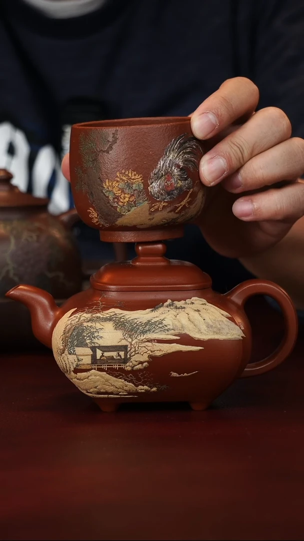 一*笔原矿高端紫砂--传炉