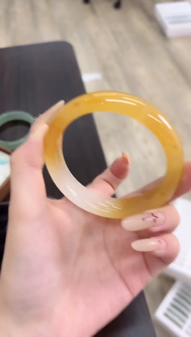 未镶嵌手镯石英质玉266-59HU