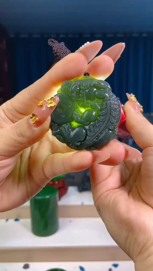 【闪购商品】和田玉挂件未镶嵌1