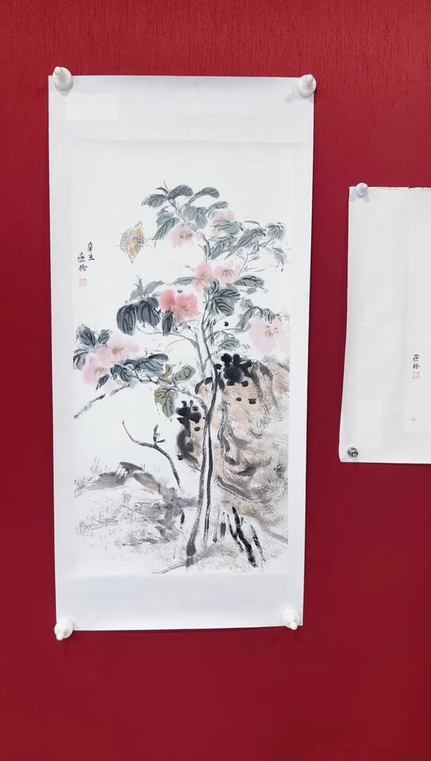 国画秦燕格老师画作