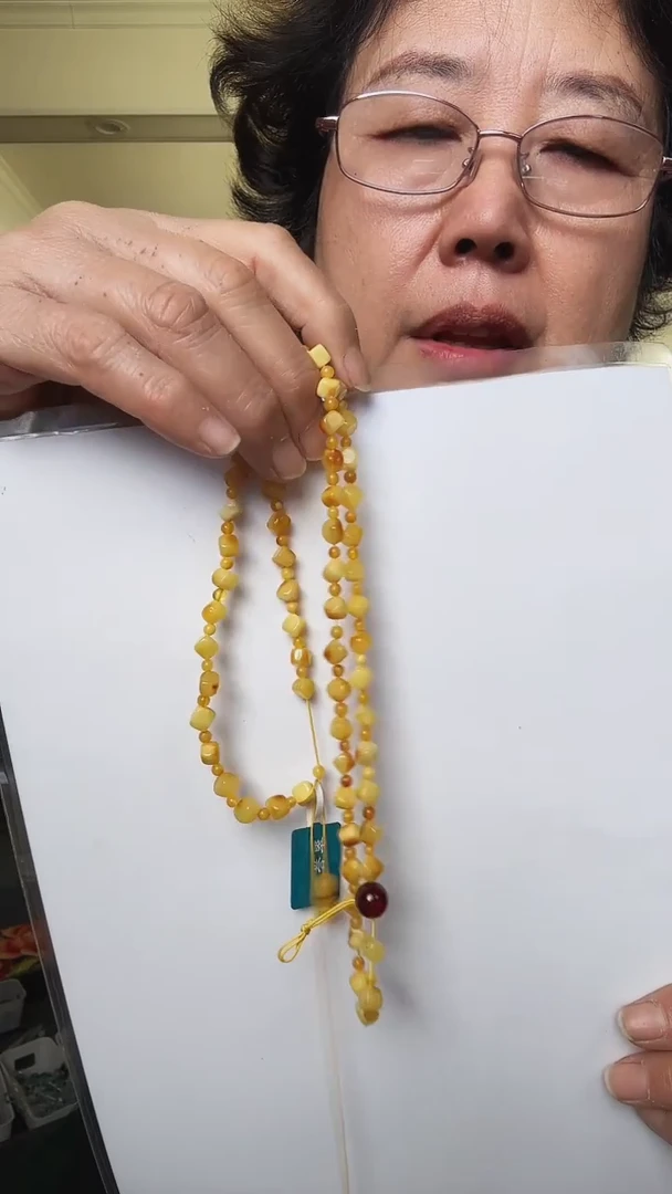 琥珀项链未镶嵌许*1