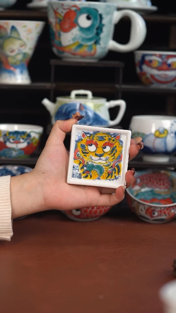 昨明陶瓷   杯垫