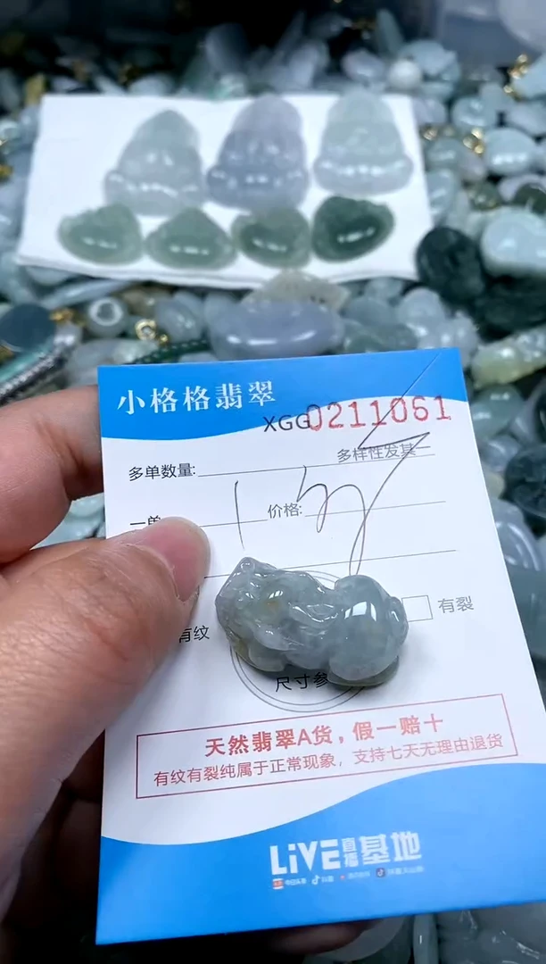 【闪购商品】翡翠颈饰未镶嵌闪购商品0211061