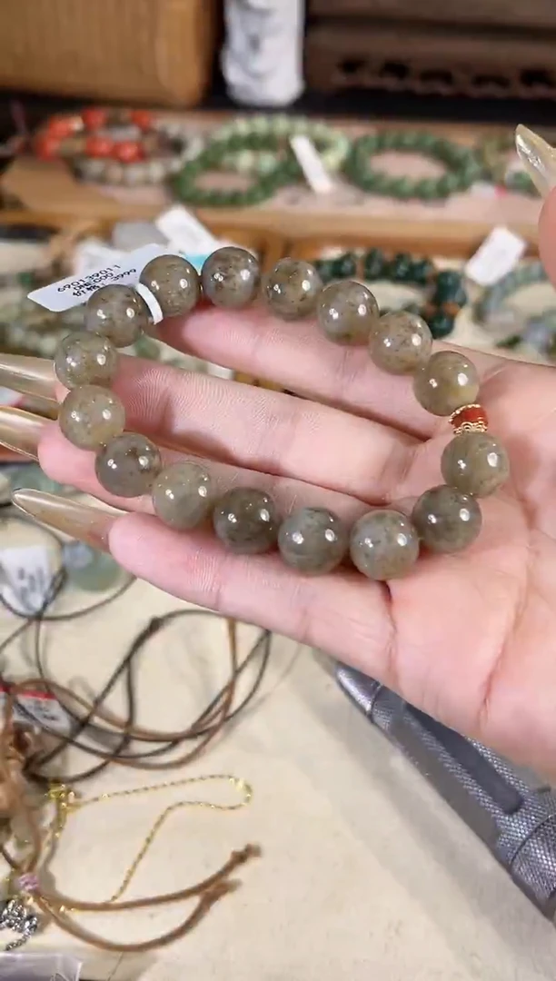 银S925镶嵌手链和田玉多样性发其一孤品默认微瑕