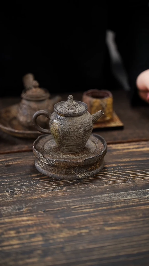 全手工制作  南蛮后手壶  110cc