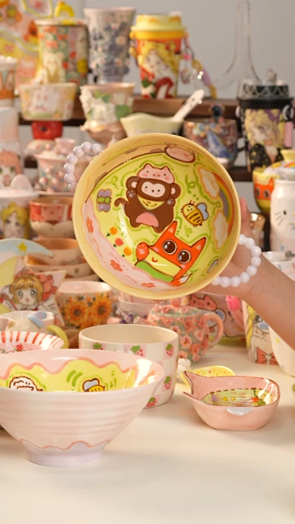 其他景德镇釉下彩手绘设计师款陶瓷