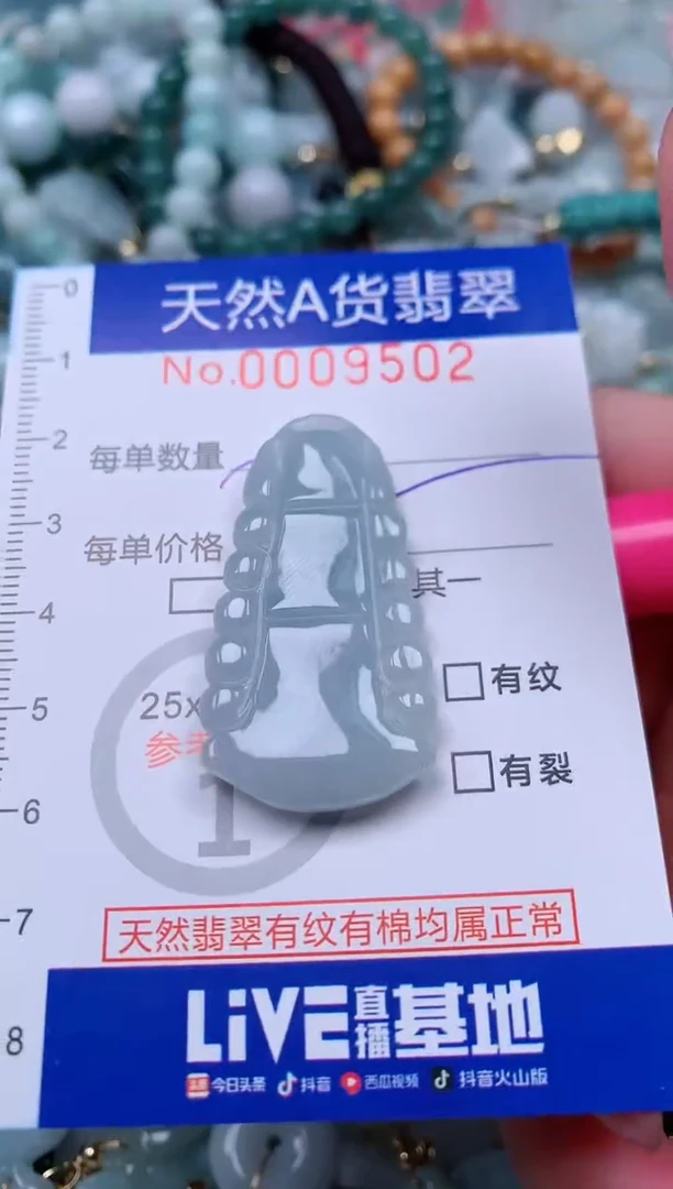 【闪购商品】翡翠颈饰未镶嵌00009502