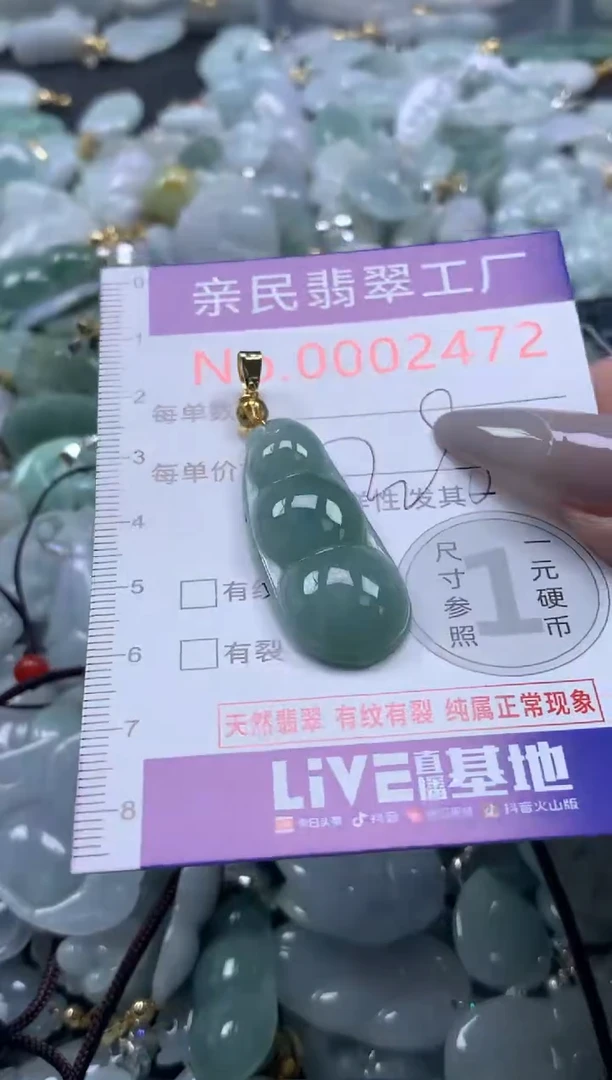 颈饰未镶嵌翡翠2472