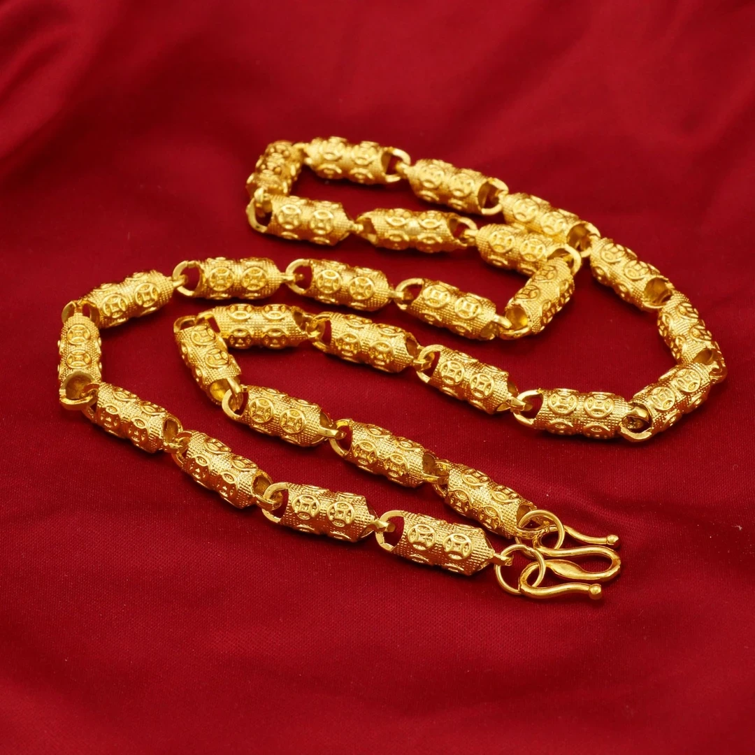 【专柜正品】家财万贯男款招财项链财源滚滚-T