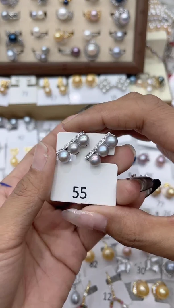 【闪购商品】淡水珍珠戒指合金116