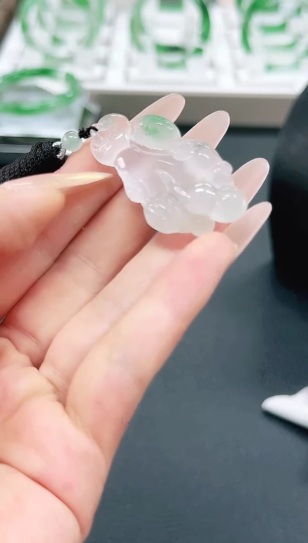 未镶嵌1石英质玉（非洲翠）/5859