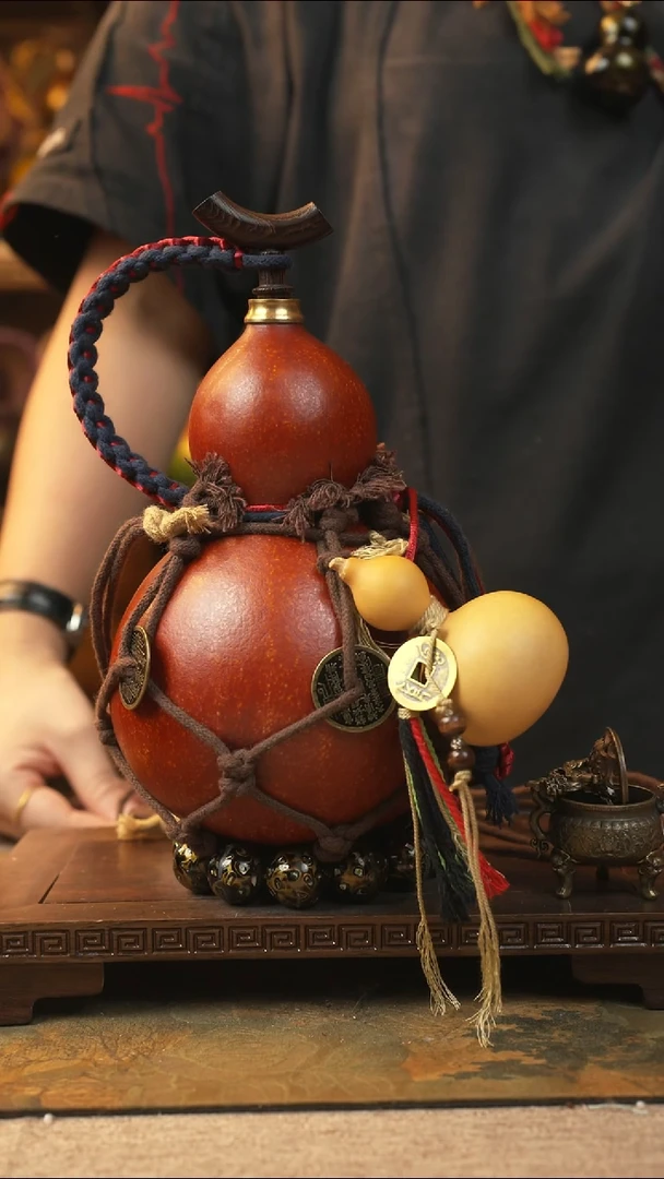 240大漆一物一拍记葫堂出品【不带手串】