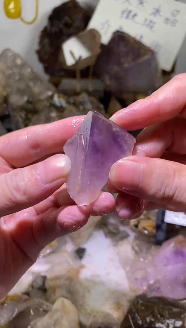 未镶嵌珠宝半成品水晶104号四川超七花园水晶