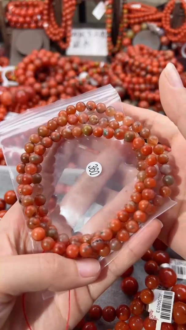 【闪购商品】南红玛瑙手串未镶嵌7