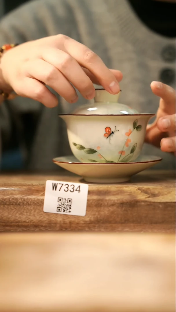 【经典福利】/ 盖碗@@W7334