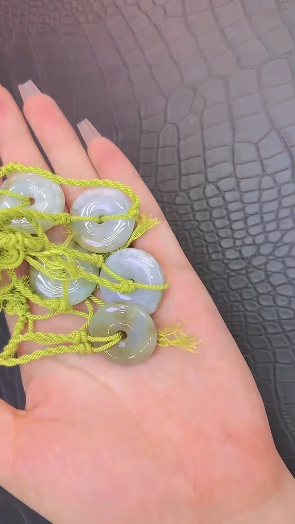 未镶嵌手链翡翠翡翠平安扣手链