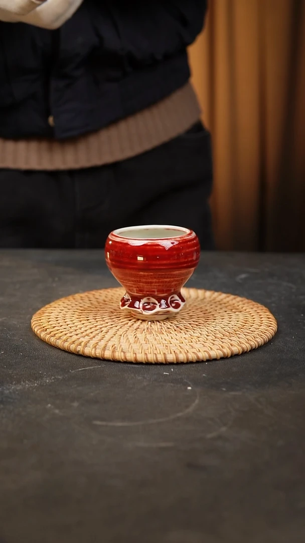 【闪购商品】瓷片泥泥陶瓷花盆