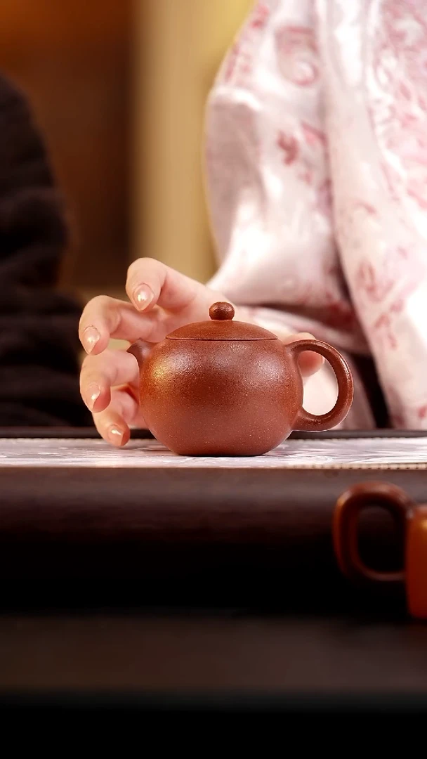 茶壶紫砂桃花泥西施