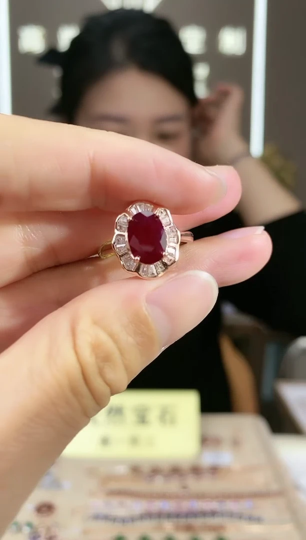 【闪购商品】红宝石手饰银S925镶嵌手饰