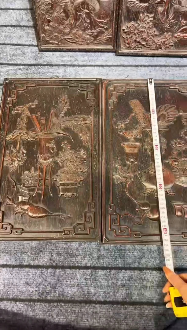 木紫檀雕刻一物一拍