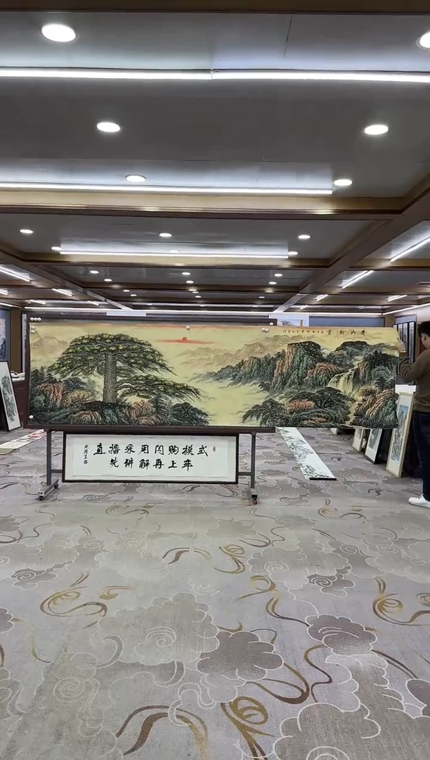 【闪购商品】绘画xc王红兵-小丈二-国画