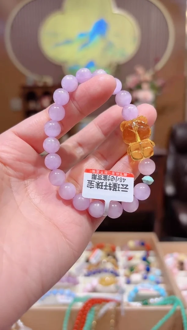 【闪购商品】锂辉石手串未镶嵌设计款珠串