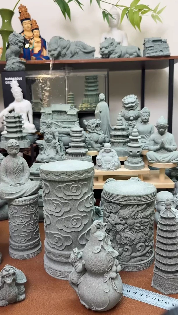 石材流水貔貅不要水泵配软管