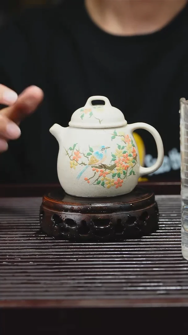 茶壶紫砂宜兴原矿紫砂壶200CC