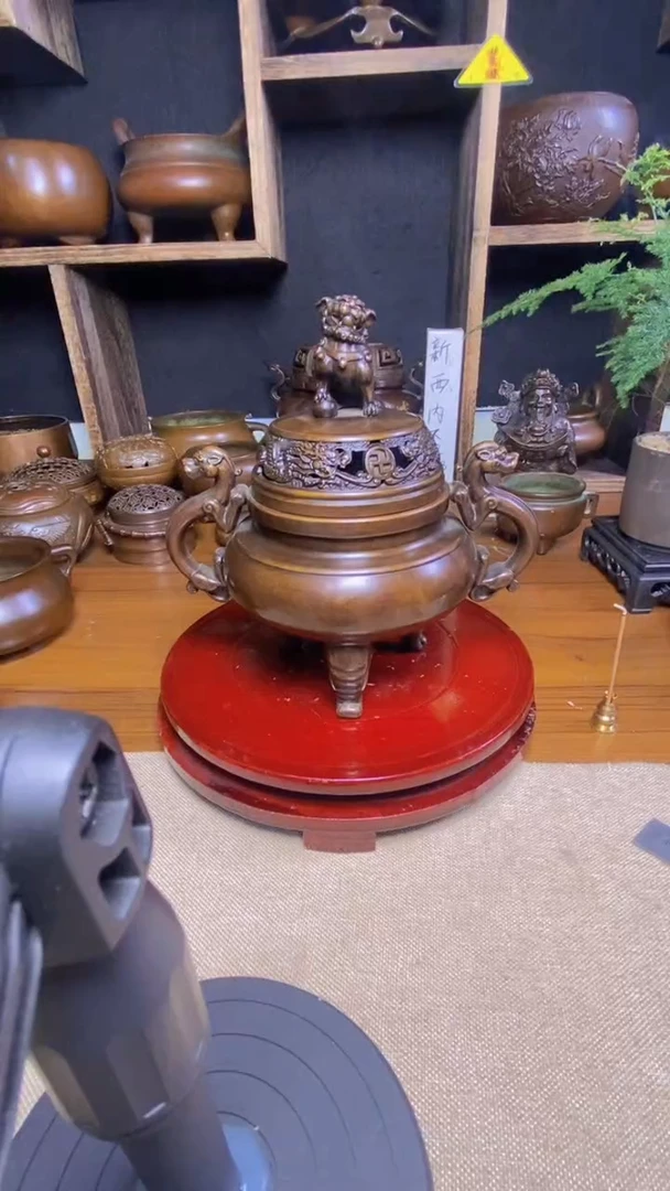 【闪购商品】普工精品铜 摆件熏香炉/摆件