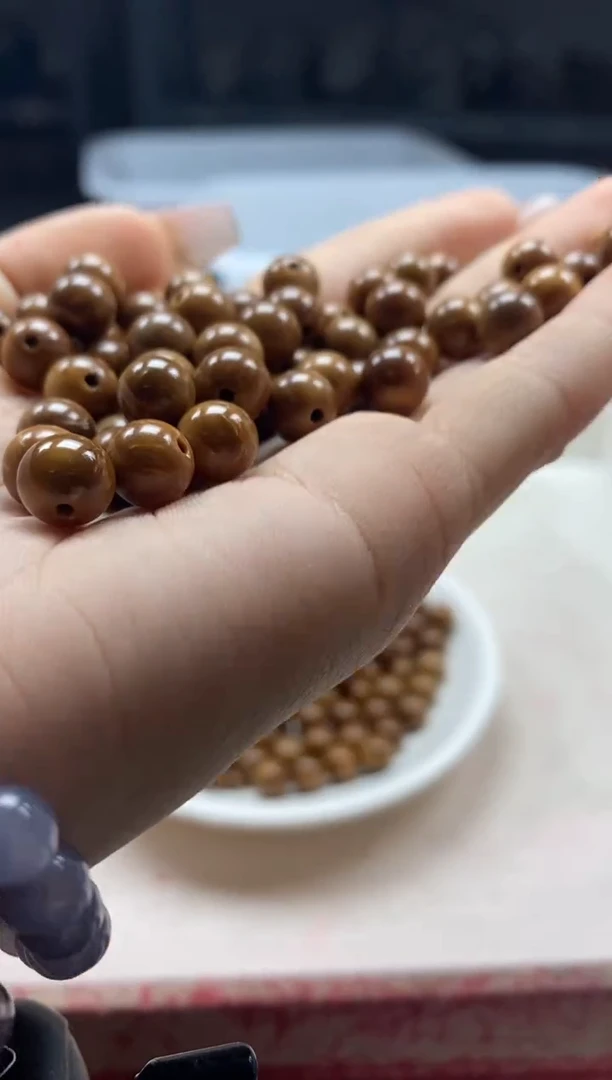 【闪购商品】檀香木无事牌w746库克8mm*10颗