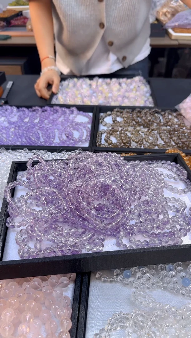 【闪购商品】水晶手串未镶嵌004/多样性发其一/卡8