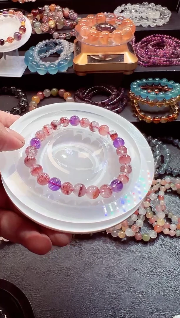 未镶嵌手链水晶徐*倩86