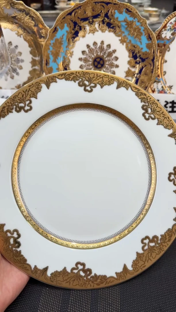 瓷片10.5英寸平盘 1个