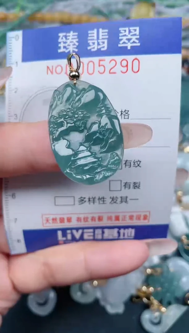 颈饰未镶嵌翡翠.0005290