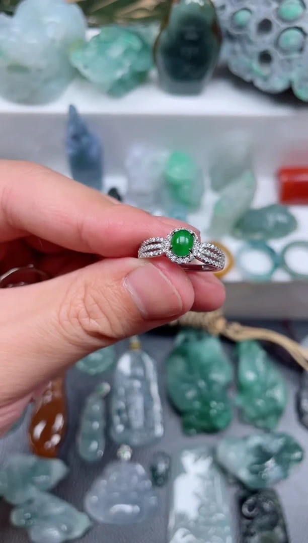 【闪购商品】翡翠戒指未镶嵌危料戒指