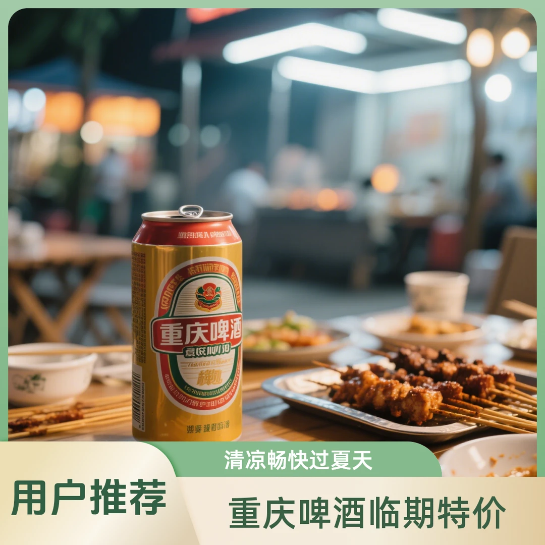 真的很热啊重庆啤酒(临期)