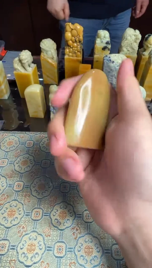 【闪购商品】青田石印石编号编号dqt3059