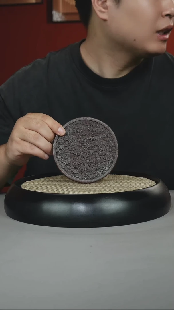 茶壶紫砂铁血红砂 九龙壶承