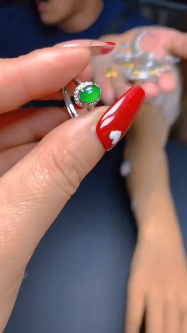 【闪购商品】翡翠戒指未镶嵌0766362873多样性发一