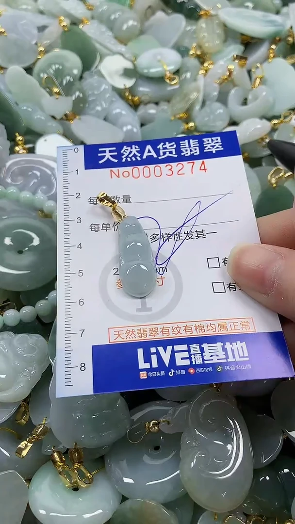 颈饰未镶嵌翡翠纯天然a货翡翠