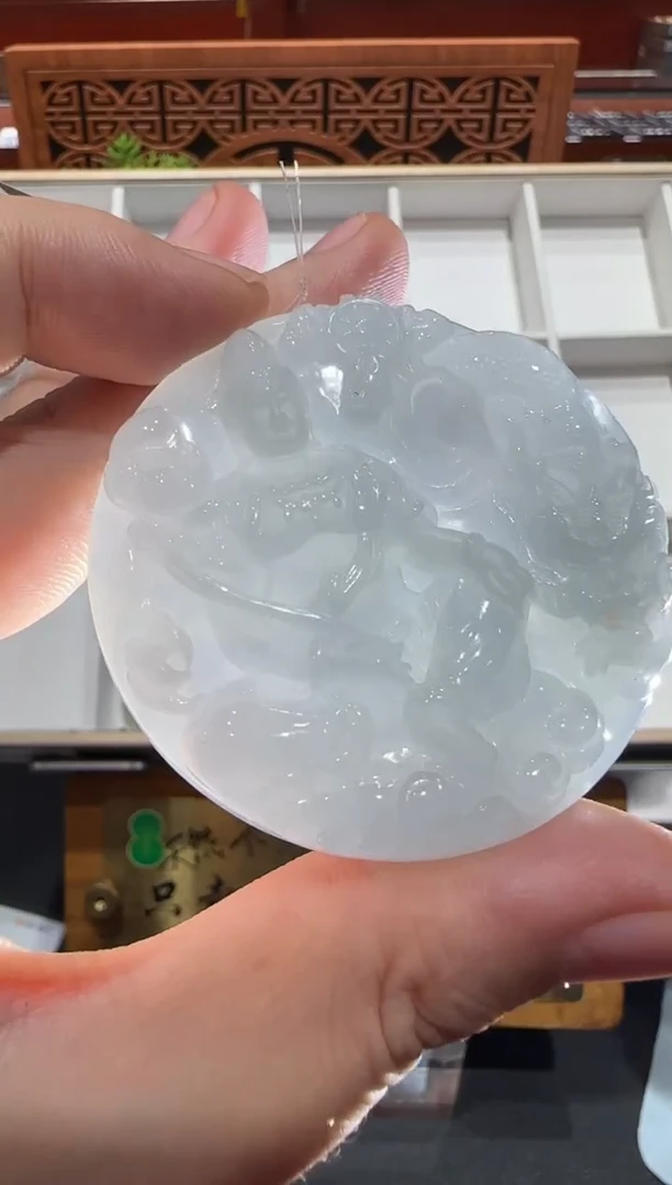 未镶嵌挂件翡翠A货翡翠多样性孤品