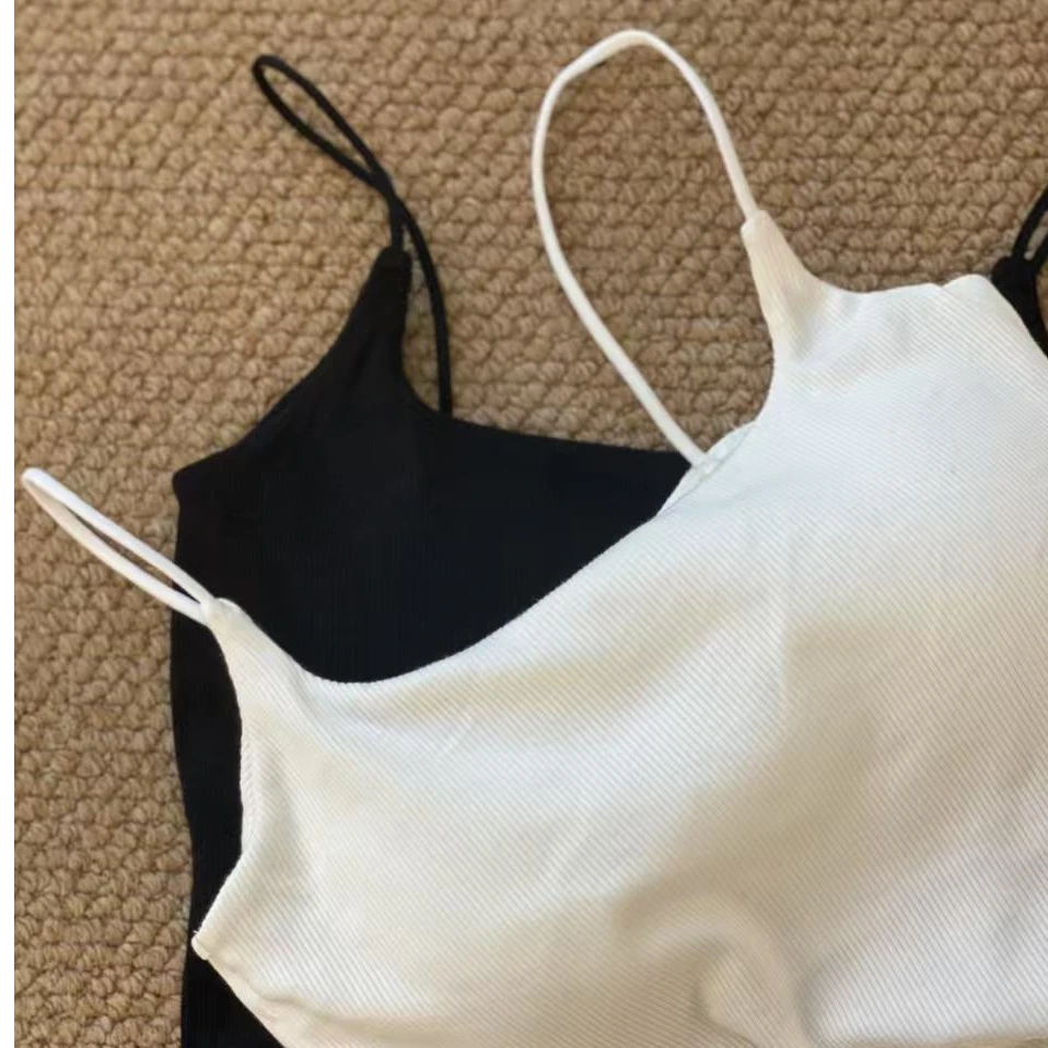 【Monet莫奈】超级百搭的吊带美背NO退NO换女士内衣夏季短款打底