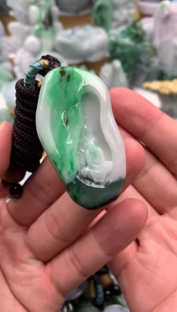 吊坠(不含链)未镶嵌翡翠1