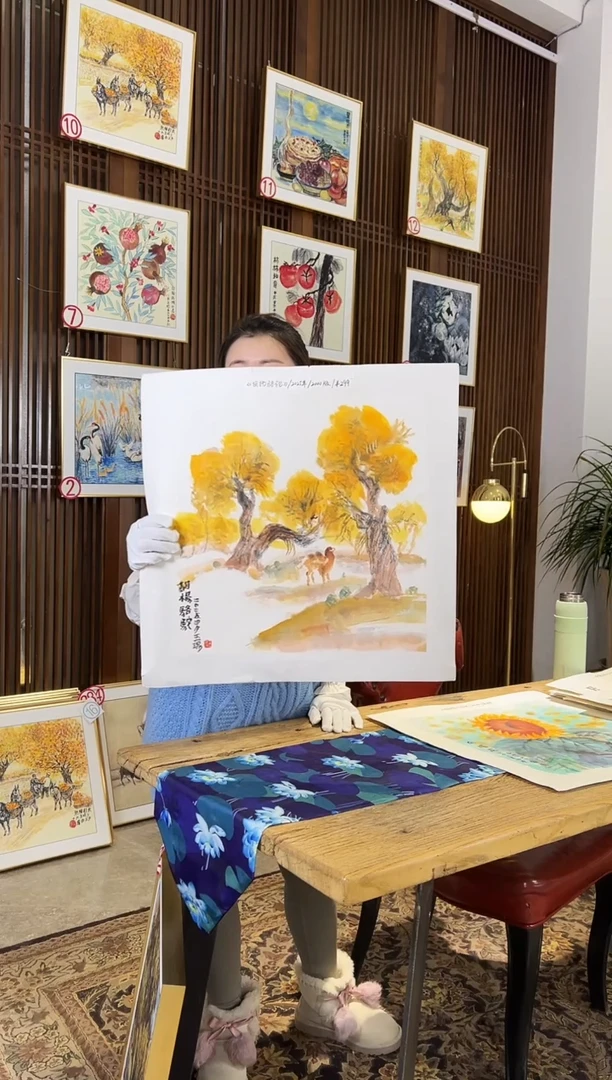 版画耿玉琨名章限量版画S