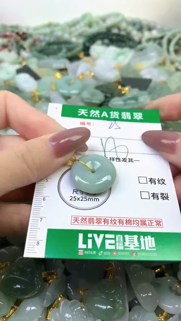 颈饰未镶嵌翡翠纯天然缅甸A货翡翠
