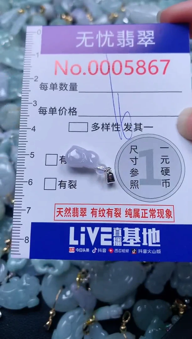 颈饰未镶嵌翡翠5867