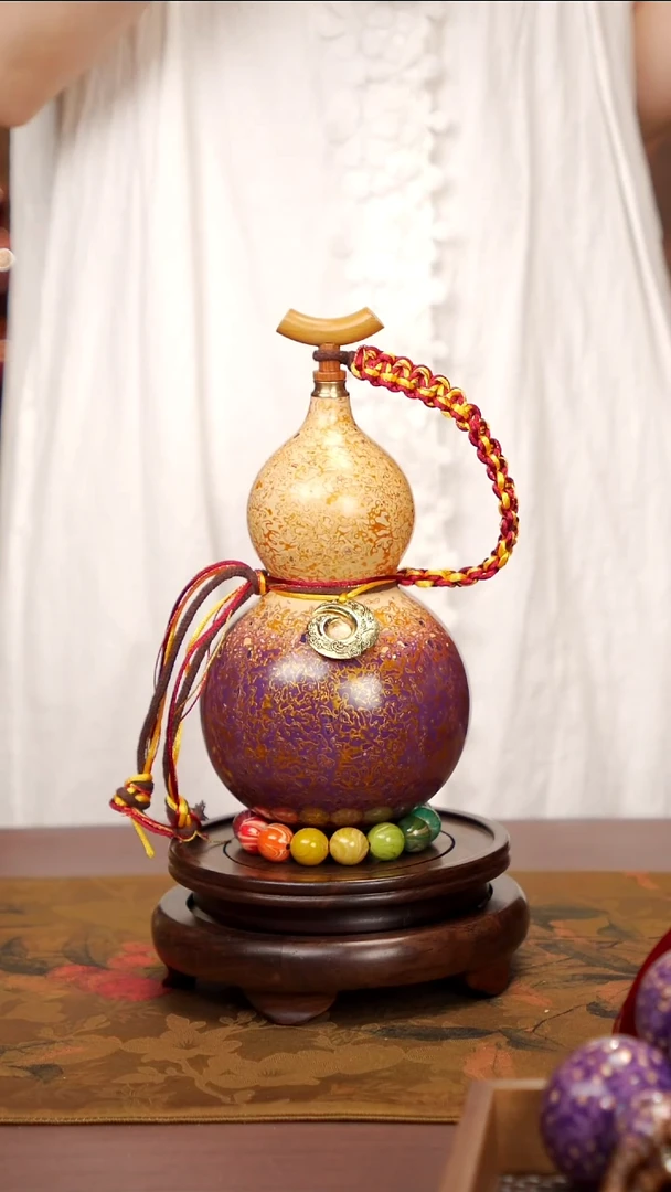 254易林高端工艺大漆酒葫芦--288